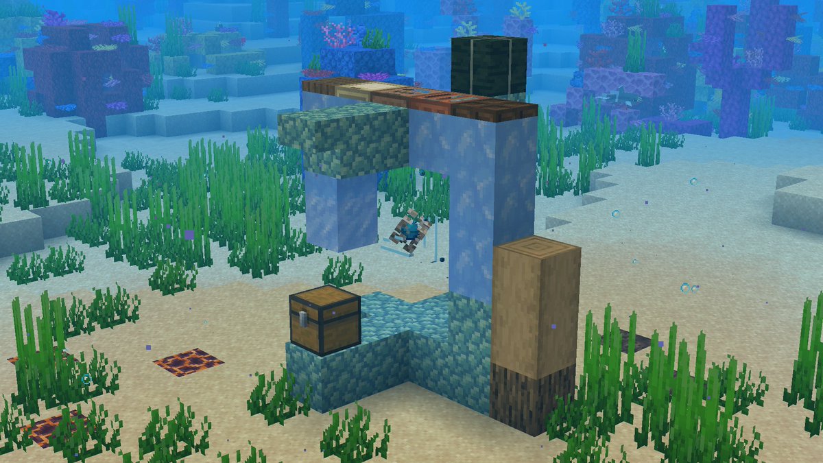 gaspoweredpick's tweet photo. What are some of your favorite blocks, items, mobs, or changes from 1.13, 1.14, 1.15, or 1.16? #Minecraft #UpdateAquatic #VillageAndPillage #BuzzyBees #NetherUpdate https://t.co/jTmIHcGiQd