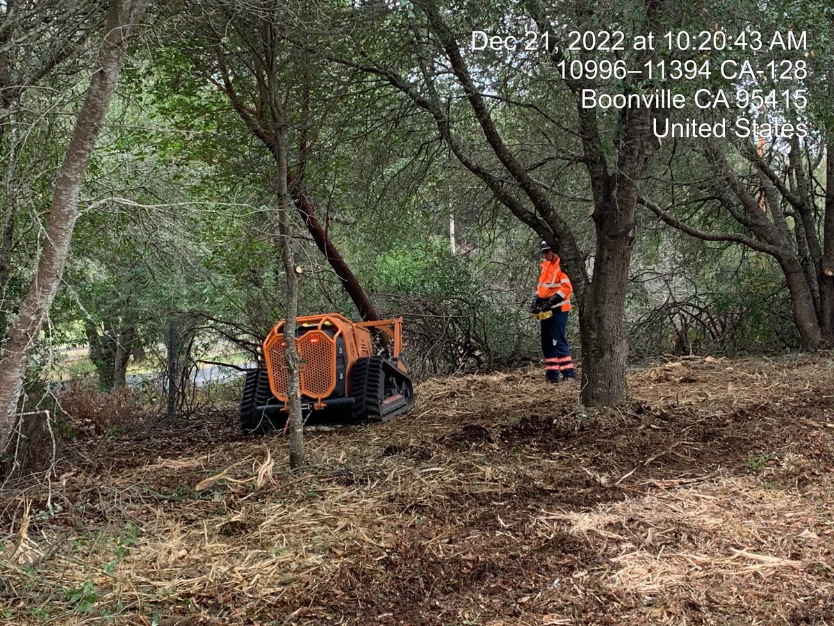 CaltransDist1's tweet photo. Our Boonville Maintenance and tree crews trimmed several trees on Route 128 at Anderson Valley Elementary School on Wednesday. The project will improve the safety for students and motorists on that section of roadway.
#Route128 #mendocino #boonville @CaltransDist1 https://t.co/vOMuEfDbia