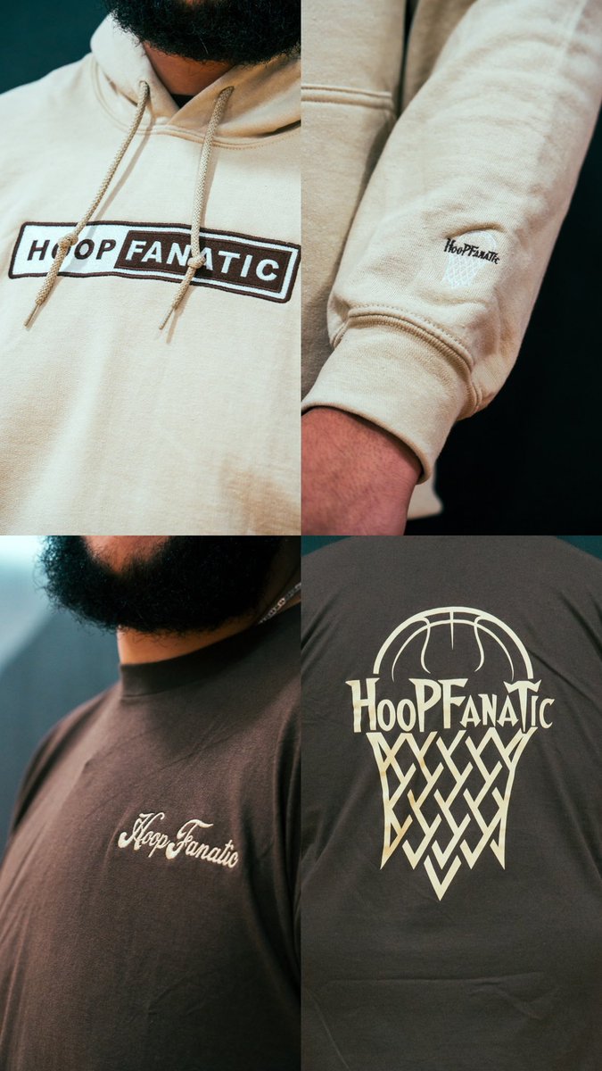 New merch available at hoopfanatic.bigcartel.com stock limited. Don’t 😴‼️‼️