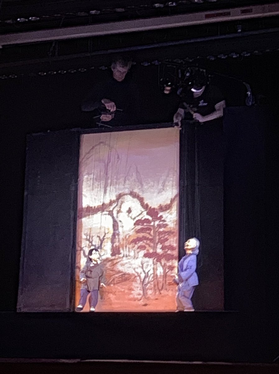 Thanks <a href="/CenterGrovePTO/">Center Grove PTO</a> for bringing the Tanglewood Marionettes back to CG! The students loved their performance of The Dragon King today!