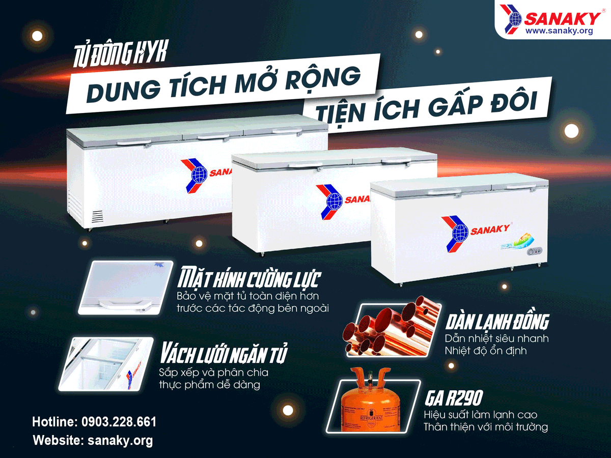 nhamaysanaky's tweet photo. 🔥 TỦ ĐÔNG HYK DUNG TÍCH MỞ RỘNG - TIỆN ÍCH GẤP ĐÔI 🔥
Dòng tủ đông mặt kính HYK đã được bổ sung thêm các dung tích lớn, đáp ứng nhu cầu trữ đông và thẩm mỹ của người dùng.
#sanaky #tudong #tumat #sanakyquatdong #tongkhosanky #sanakyhanoi https://t.co/MPQIZzFGlx