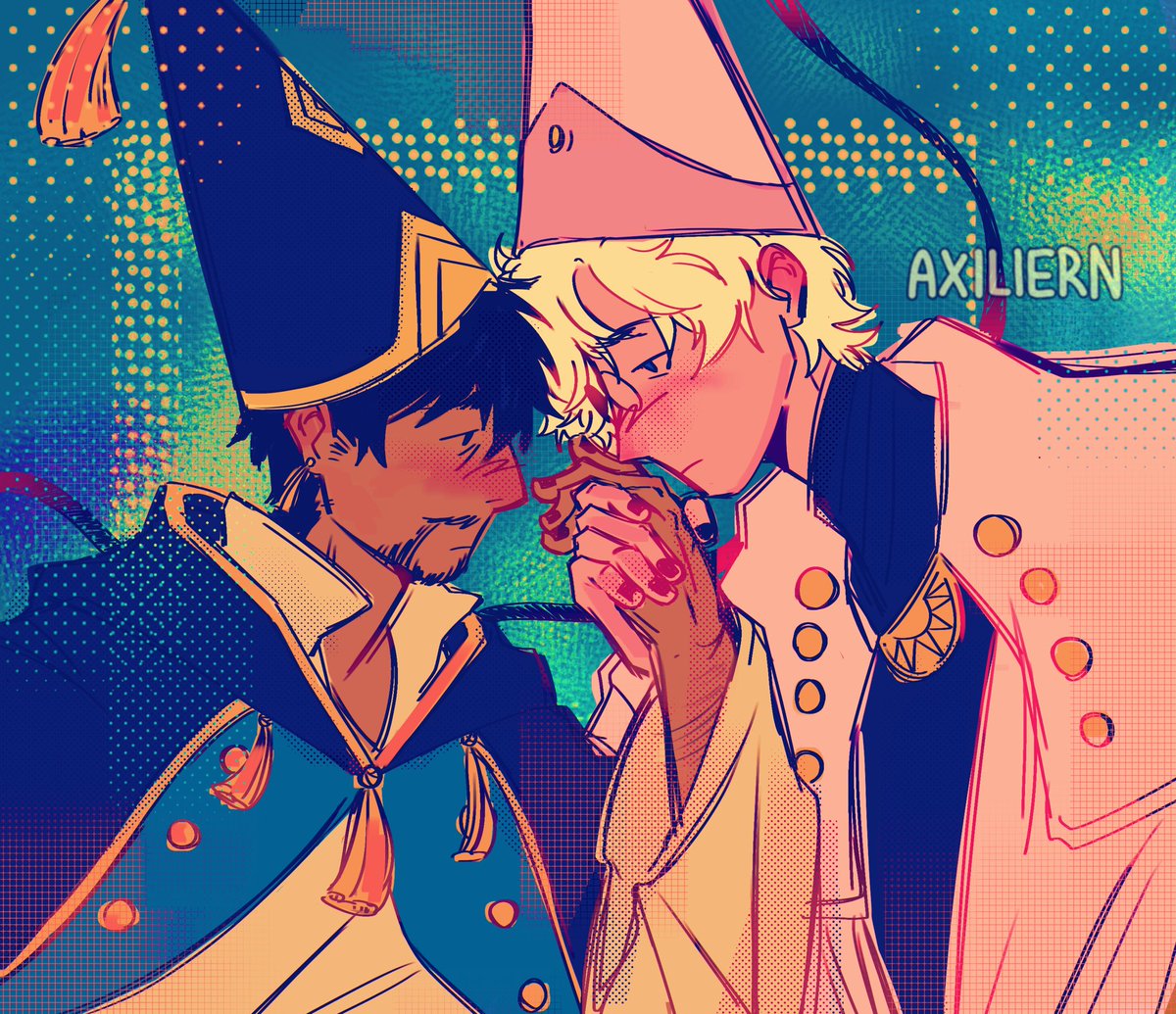 axiliernarchive's tweet photo. but you drowned in my waves and i can tell that you are hurt, please know i loved you first #orufrey #witchhatatelier #Δ帽子 https://t.co/VwMGFpsl4t