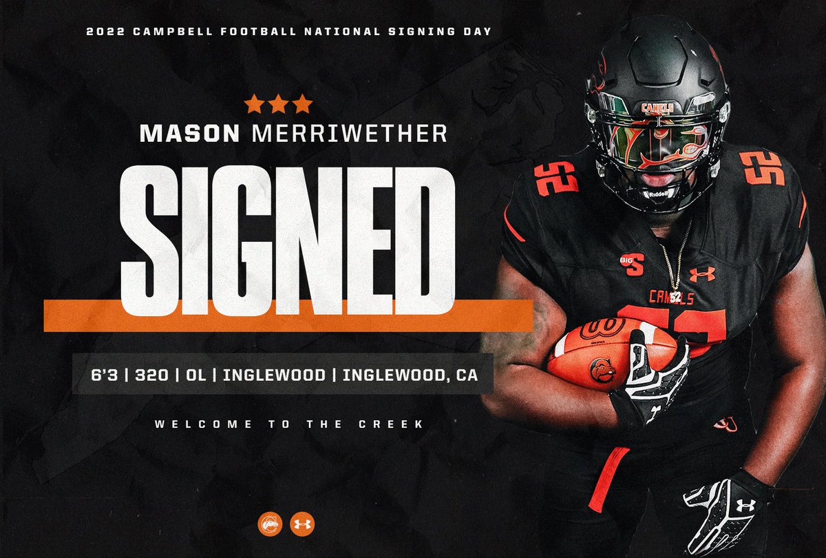 Inglewood ➡️ The Creek

Welcome to the Creek, Mason Merriwether! 

#NSD23 | #RollHumps 🐪🏈
