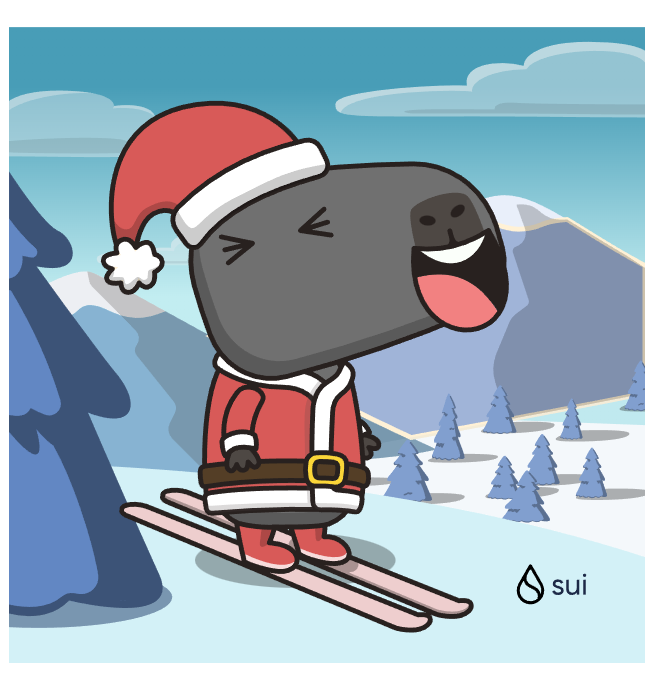 AthenaBill2's tweet photo. 🎁 I just unboxed my Sui Holiday Capy! ❄️ 
Create your own Capy here:  https://t.co/qqjumpF47f #CapyHolidays https://t.co/xT9G3Jj5rK