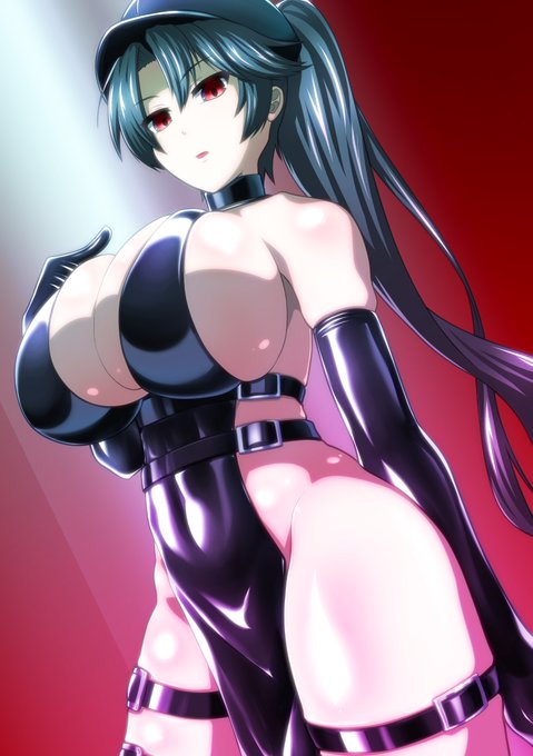 依頼でよそのこ描かせていただきました!!
ムチムチボンテージ! 