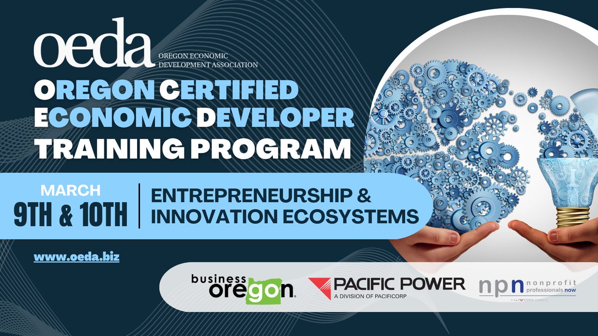 Oregon Economic Development Association tweet media