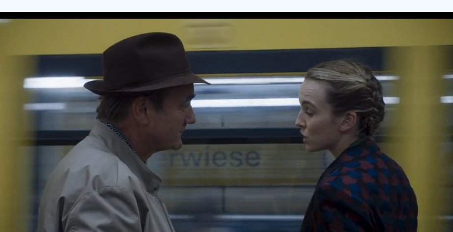 villanelleoh's tweet photo. the way bill instantly recognised villanelle by eve's description??? gay besties https://t.co/SGPs9gcSN5
