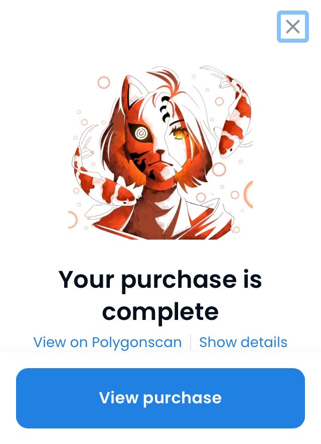 #newbaychancollection
#NFTCommunity 
#WhiteseriesNFT

Thank you <a href="/Meihara_xSora/">Zumi_hara_ | PHASE 3 |</a> 🦊⛩🗻

White Series is complete!
Her NFT and personality are very nice.😍
The reason for the purchase is clear. Next time I will post about the reasons and the appeal of her NFT!!!!❤️‍🔥💎✨