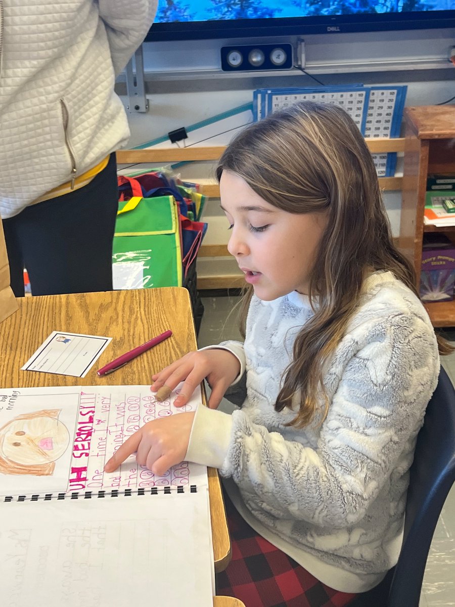 rhinebeckcsd's tweet photo. Second grade writers celebrate the writing process by sharing small moment stories! Writers share feedback on revision strategies like adding dialogue, feeling words, and strong beginnings. Mr. Cousins enjoyed reading the stories with our community of writers. @ClsHappenings https://t.co/5mExXqzC57
