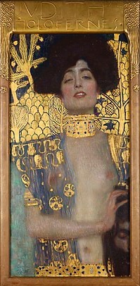 MoreChaim's tweet photo. @aesthetikeit Judith and the Head of Holofernes by Klimt really captures the divine feminine at the root of the Chanukah story https://t.co/mxlWZi9EQ3