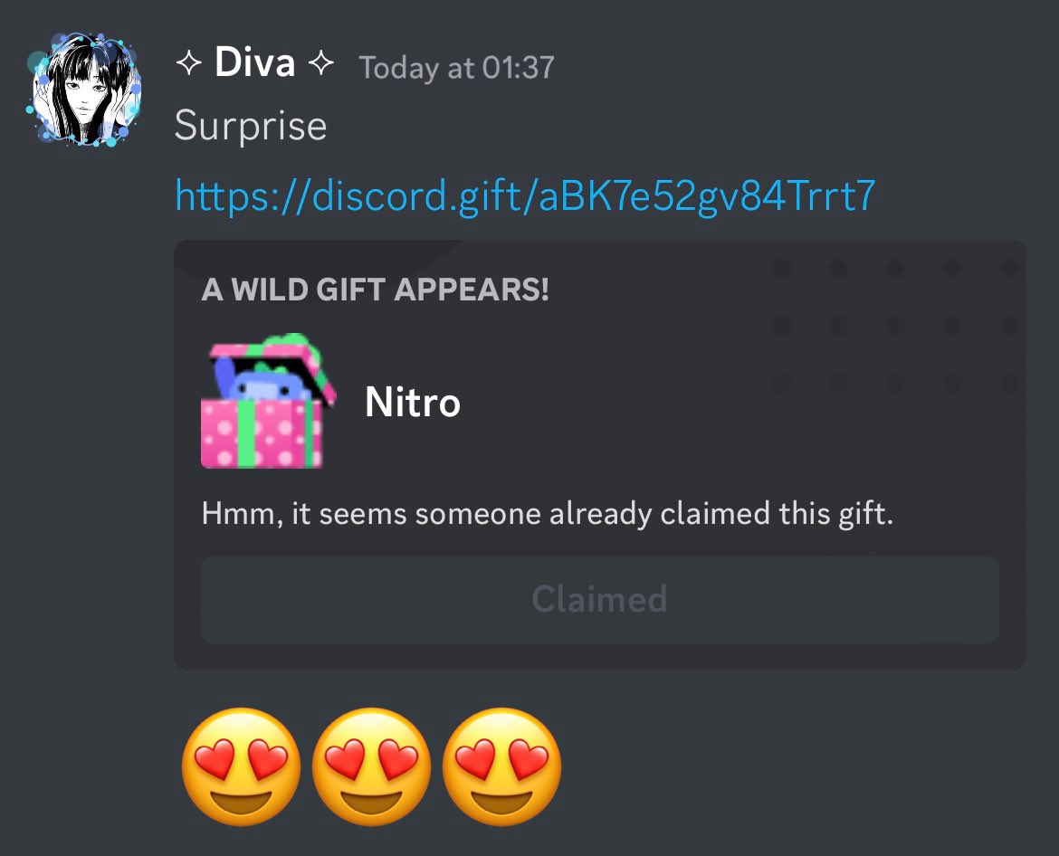 MoniVaGaming's tweet photo. Congratulations to @Lililokie and here’s proof of the nitro being given! https://t.co/TkMbjdYw9y