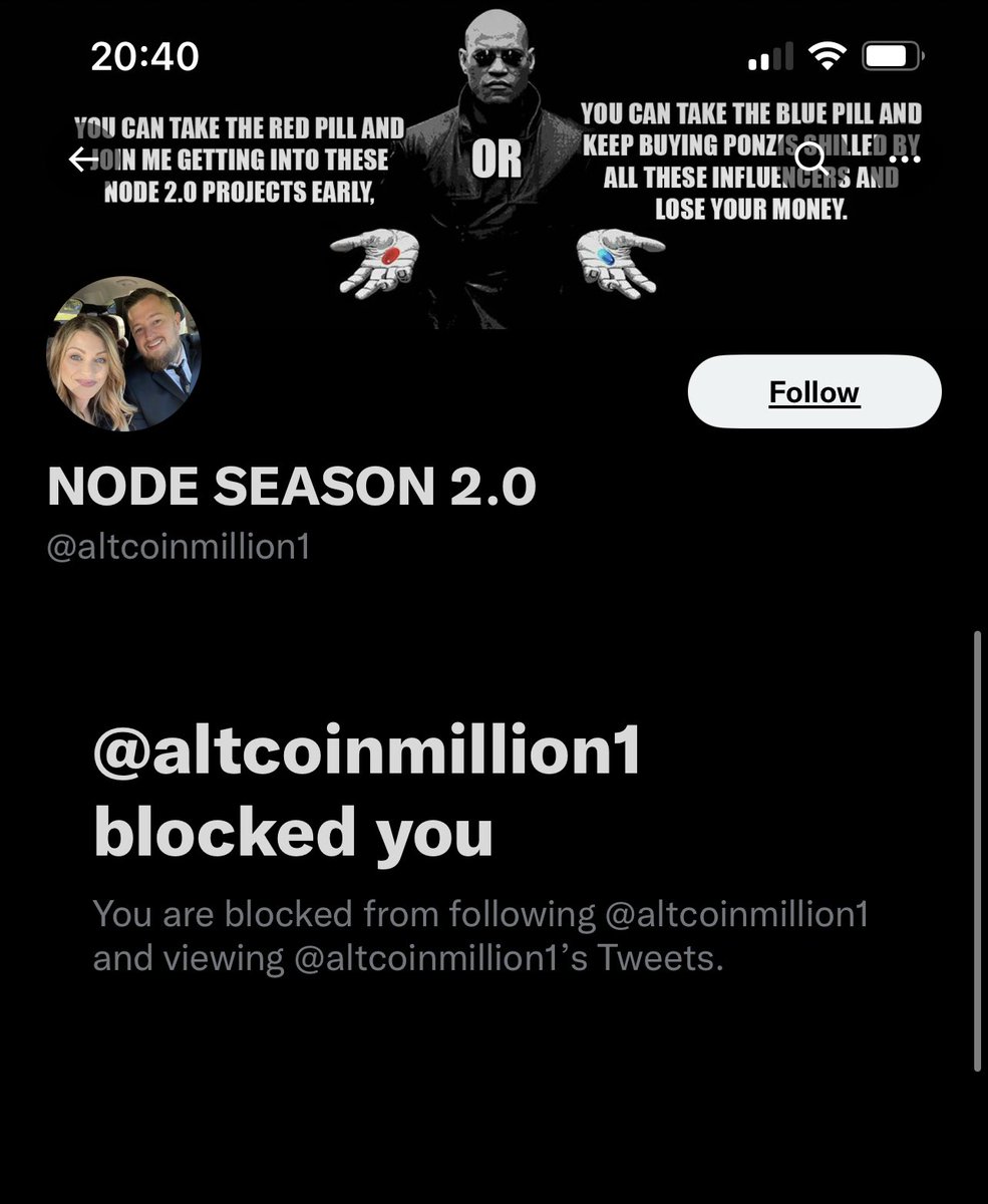 MicroNFTs's tweet photo. @cnb1806onrnd @altcoinmillion1 I got blocked by him after proving him wrong 🤣 https://t.co/tvfujEOL27