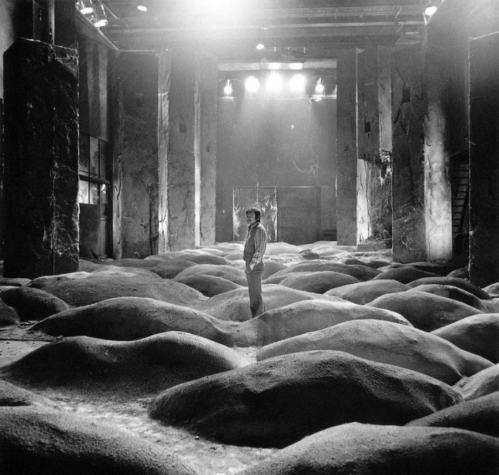 filmcenter's tweet photo. 🎬 Andrei Tarkovsky on the set of STALKER (1979), primarily shot in Estonia.

Tarkovsky's 1979 sci-fi masterpiece screens TONIGHT at 7pm for our 50/50 Rewind series: https://t.co/8OUw9kPU4p. https://t.co/sywxROCwvv