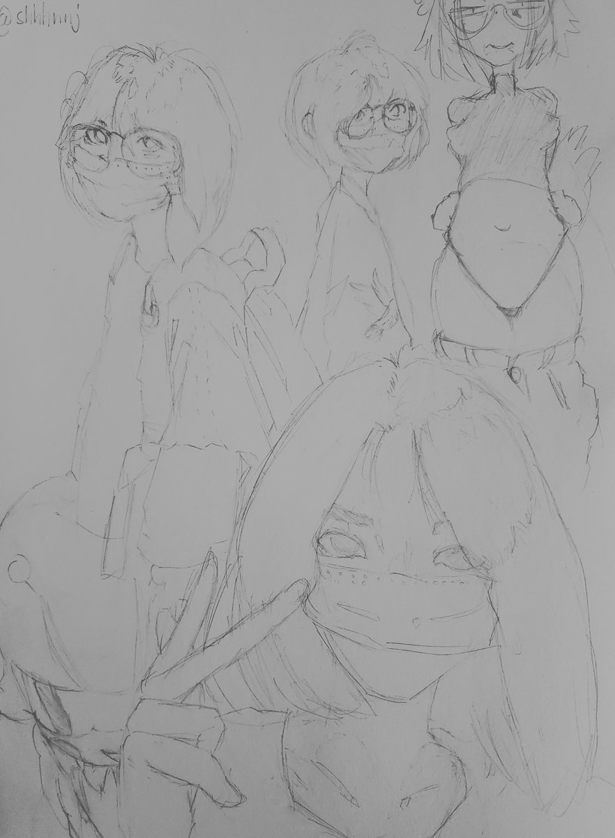 shhhnnj's tweet photo. sketchbook https://t.co/Mvep94vdi4