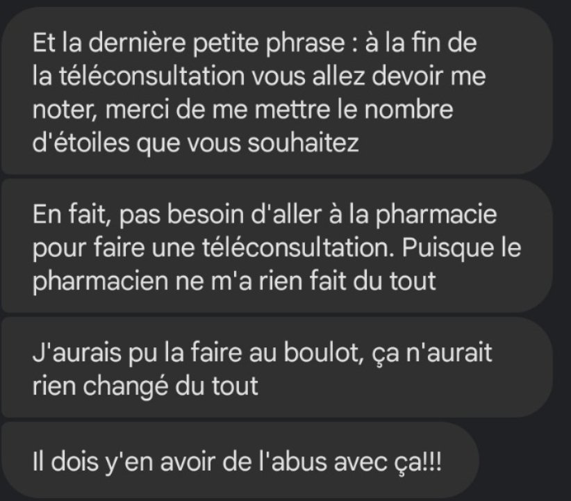 Une amie de mon épouse, syndrome grippal et otalgie.

Une tranche de télé "médecine"...
