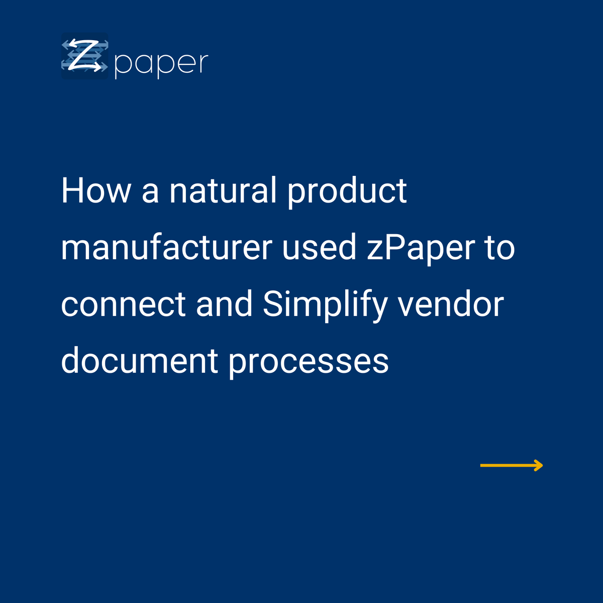 zpaper_sf's tweet photo. A natural products manufacturer needed to connect and automate the delivery of marketing promotions and orders within Salesforce. zPaper helped solve the problem.

#documentautomation #interoperability #salesforce https://t.co/QjrsNduXMv