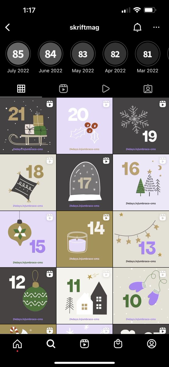 Have you seen the amazing work <a href="/reddesigns/">Erica Quessenberry</a> does for our Insta account?

If not, you're really missing out on more incredible #Umbraco and <a href="/24DaysInUmbraco/">24 Days In Umbraco</a> community updates!

instagram.com/skriftmag/