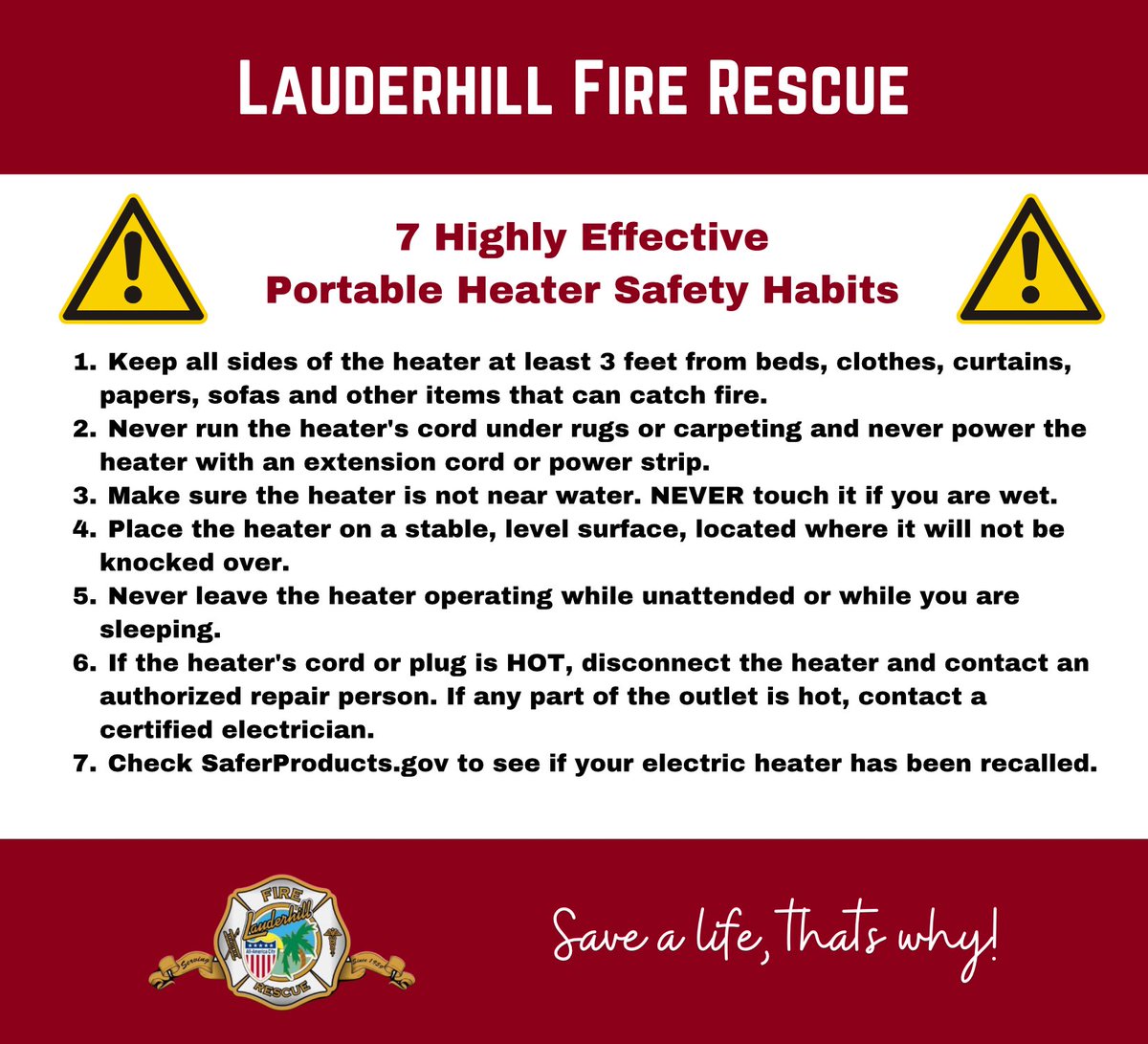 Lauderhill Fire PIO tweet media