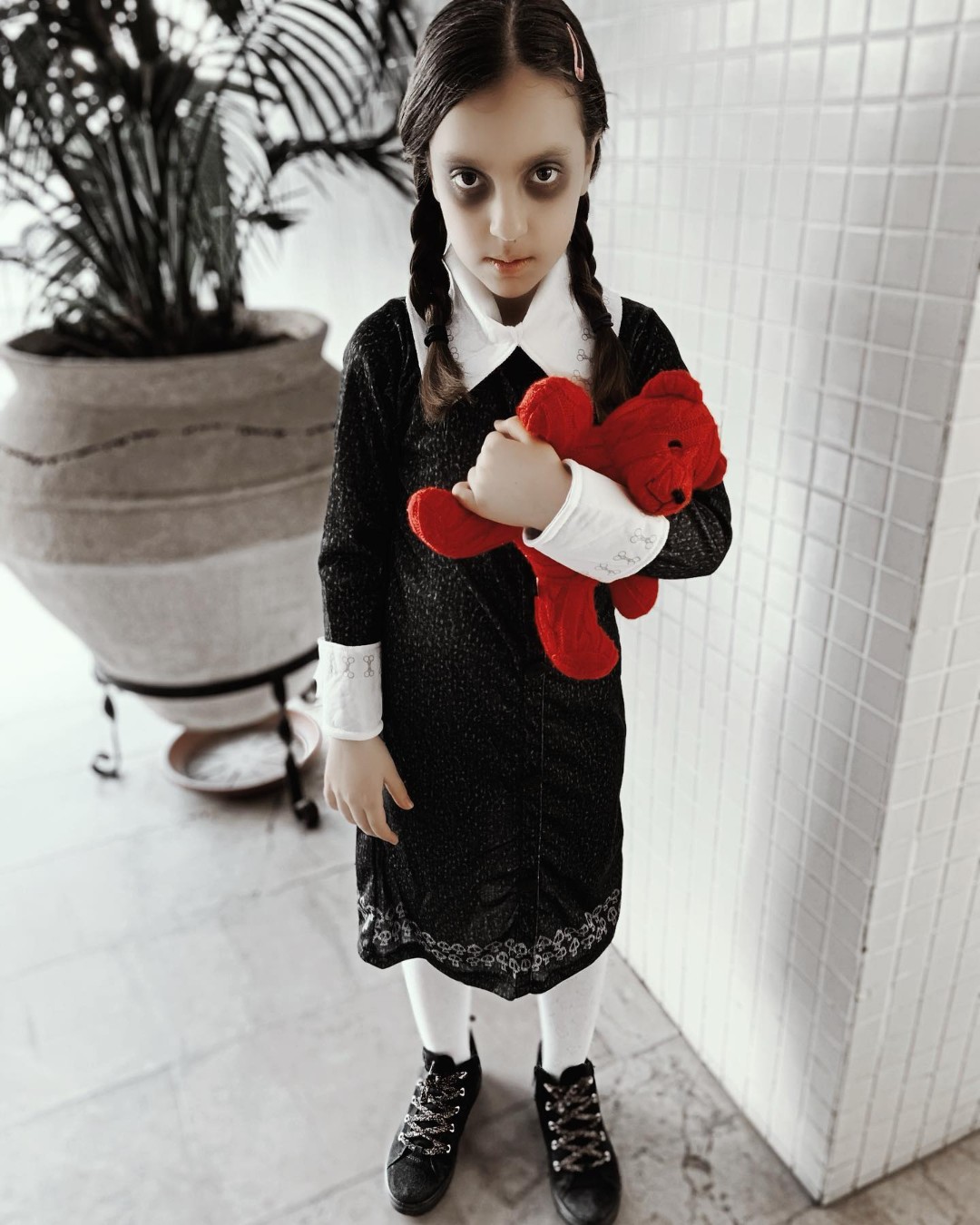 Wednesday Addams Addams Family Kid's Costume