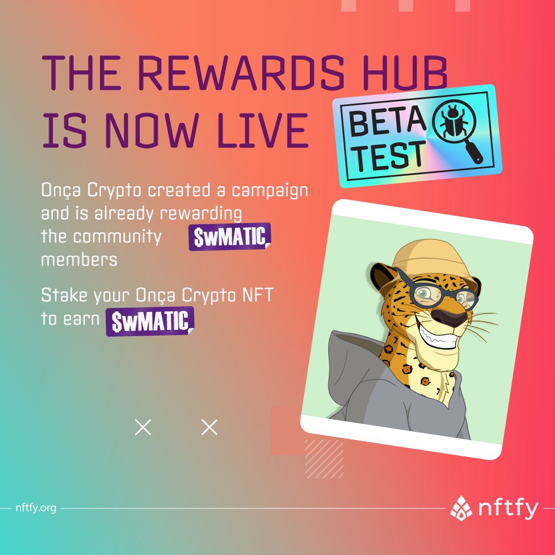 nftfyofficial's tweet photo. 🐾Another collection of NFTs that joined the NFTFY rewards hub!
🐆Do you have any OnçaCrypto NFT and want to earn rewards with it?
🤑Then, join our rewards hub and start getting wmatic for staking your NFT!
@OncaCrypto
#nftrewards #nftstaking #nftholder #holdnft #hodlnft #reward https://t.co/mHcpGAelNk