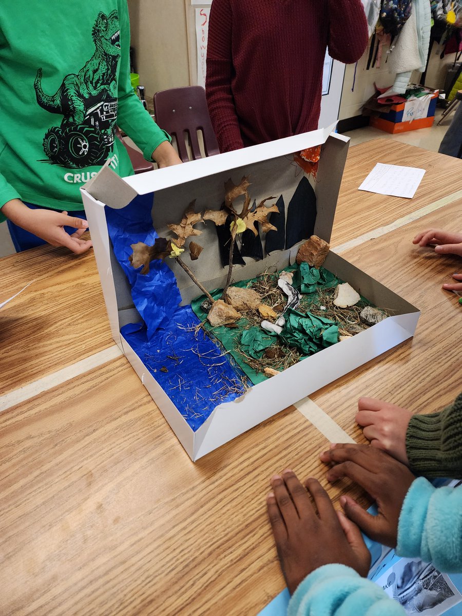 SkowrStem's tweet photo. Our class PBL presentations went amazing! These babies have worked so hard and I so proud of them! #ClarkCreekSTEM #HabitatZoos https://t.co/pPk3a8svhu