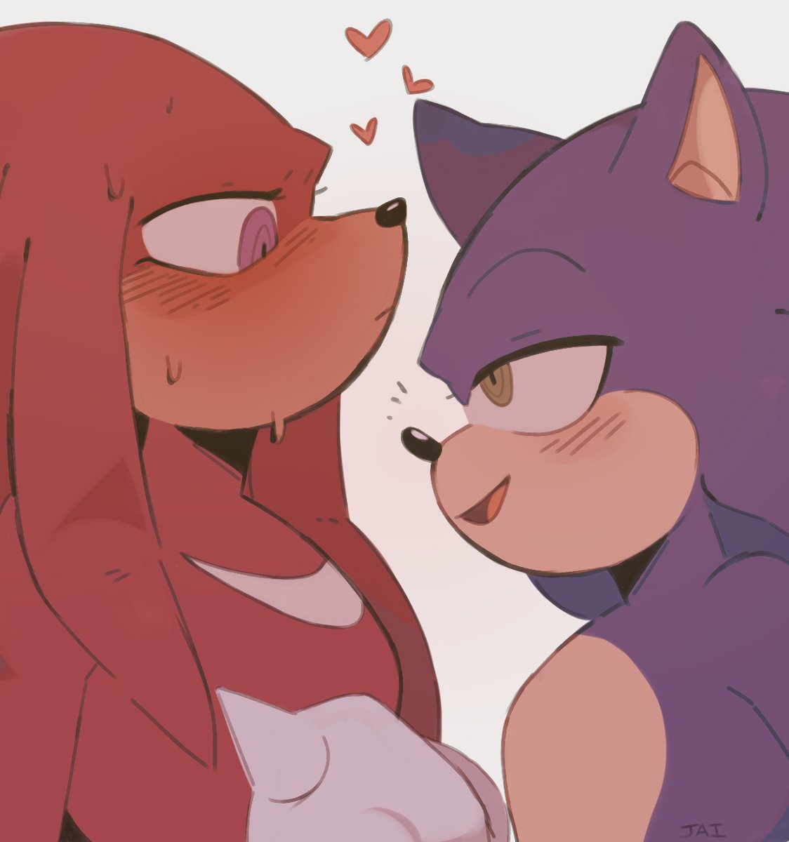 JxiTrash's tweet image. 🦔💙❤️ #sonknux #SonicTheHedgehog