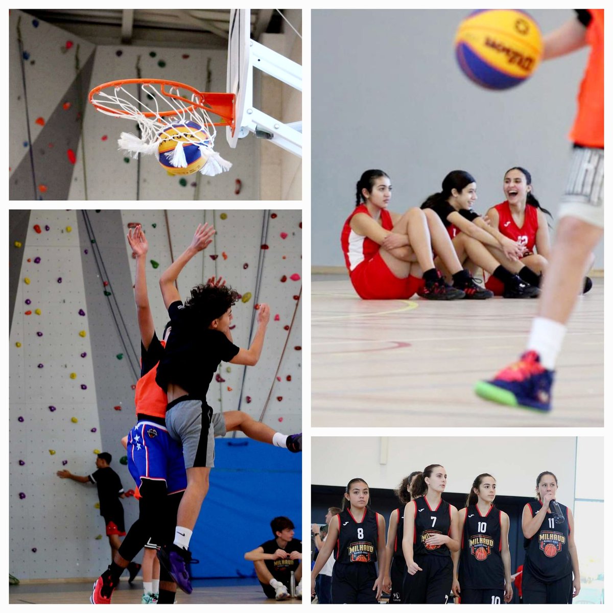 MilhaudBasket's tweet photo. Un petit dernier pour la route en 2022 ?
Tournoi 3x3 jeunes à @MilhaudBasket.
27 équipes présentes, 50 matchs joués, ambiance, fair-play, tribunes pleines, belles actions, contacts : du vrai et beau 3x3 !
(📷 comité du Gard 🏀)
🔴⚫️🐊
@3x3ffbb 
@jpsiutat https://t.co/7jkxwmXe7s