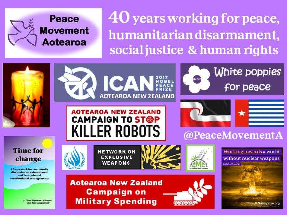 Anniversary🎉#Peace #Justice #HumanitarianDisarmament #HumanRights <a href="/CWSNZ/">CWS New Zealand</a> <a href="/PPUtoday/">Peace Pledge Union</a> <a href="/lotupasifika/">Pacific Conference of Churches</a> <a href="/DemilitarizeDay/">GCOMS</a> <a href="/BanKillerRobots/">Stop Killer Robots</a> <a href="/explosiveweapon/">INEW</a> <a href="/MinesActionCan/">Mines Action Canada</a> @timjonesbooks <a href="/ncpacs_students/">☮️ Te Ao O Rongomaraeroa Student Association</a>   <a href="/4disarmament/">Ministry for Disarmament</a> <a href="/andrewtychen/">Andrew Chen</a> <a href="/ronnykareni/">Ronny Kareni</a> <a href="/LisaViliamuJ/">Lisa Viliamu</a> <a href="/talei_luscia/">Talei Luscia</a> <a href="/MereTuilau/">🌴Merewalesi Tuilau 🥥🎶</a>