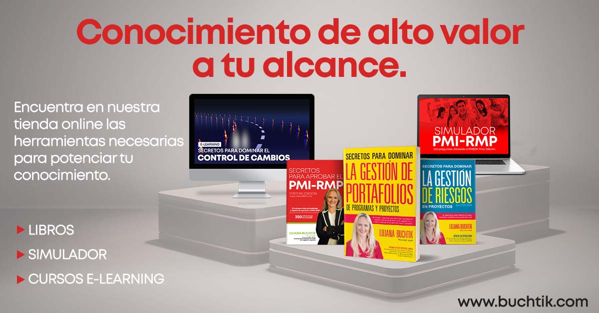 lbuchtik's tweet photo. Para regalar o regalarte! Aprende de control de #cambios en #proyectos, #gestión de #riesgos, #portafolios y #pmirmp Teoría y aplicación al mundo real!
Libros y cursos online únicos! En venta solo en https://t.co/xr7u2awGjc
#pmp #pmirmp #pgmp #pfmp #pmo #pmi #pmlat #capm #PDU https://t.co/d8l2xnK1BB