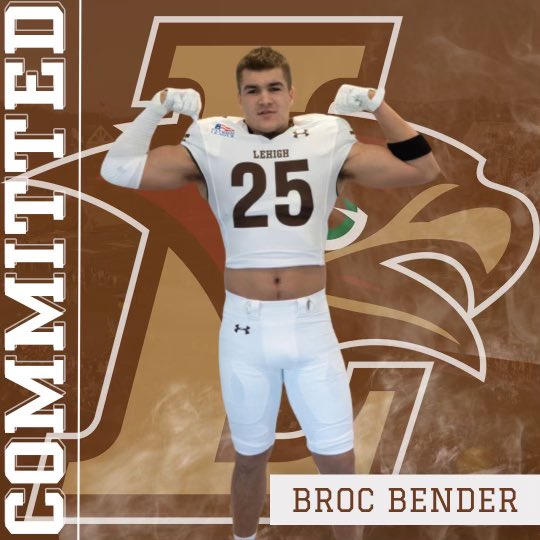 After a great conversation with <a href="/coach_cahill/">Kevin Cahill</a> I’m excited to announce my commitment to <a href="/LehighFootball/">Lehigh Football</a>. #BeG23AT #MountainHawks #GrindNowShineLater <a href="/FBCoachFett/">Mark Fetterman</a> <a href="/andrew_bertz/">Andrew Bertz</a> <a href="/coachroberson42/">CoachDeebo42</a> <a href="/ArrittFrank/">Coach Frank Arritt</a> <a href="/t_will_train/">Tarence S. Williams</a> <a href="/Tom_Falzone/">Tom Falzone</a>