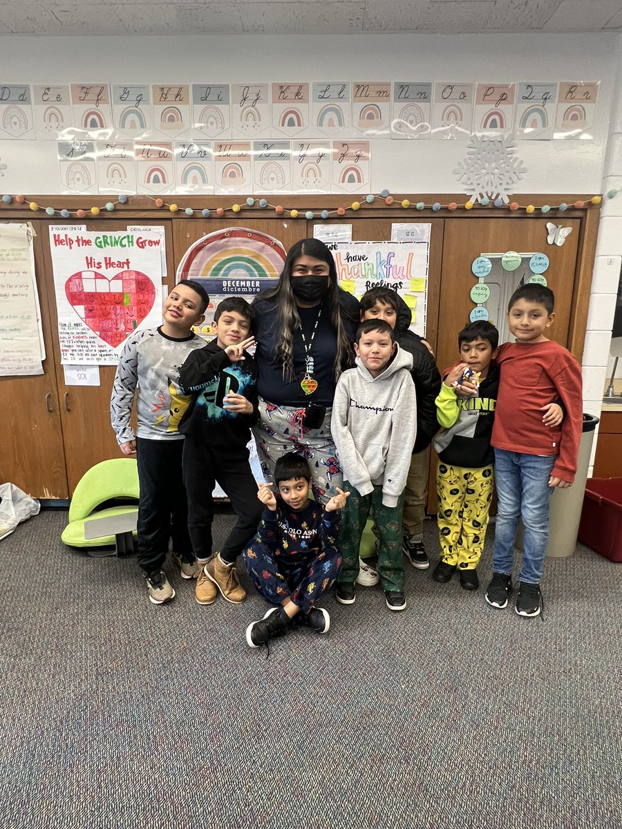 PJ DAY💓 We had lots of fun today and now we are ready to start winter break ❄️ ⛄️ #thirdgrade #proudtobe15 #winterbreak