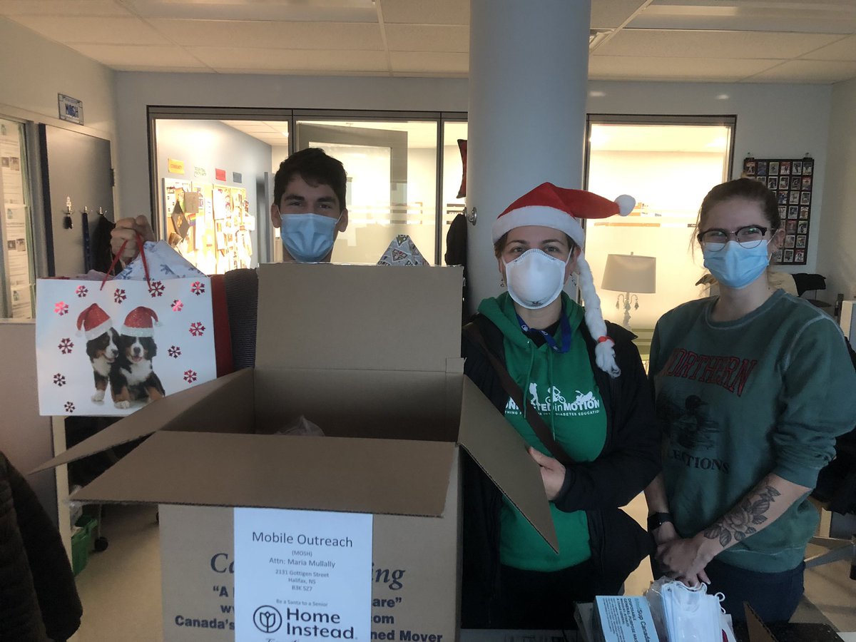 Thank you , thank you, thank you <a href="/HomeInsteadHRM/">Home Instead Halifax</a> for your generosity. These gifts  are en route to some wonderful folks we know!