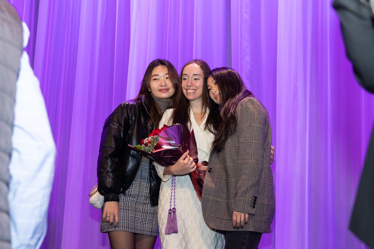 More photos from the Meyers students' valedictory breakfast and pinning ceremony, where they celebrated their January graduation! 🎉💜