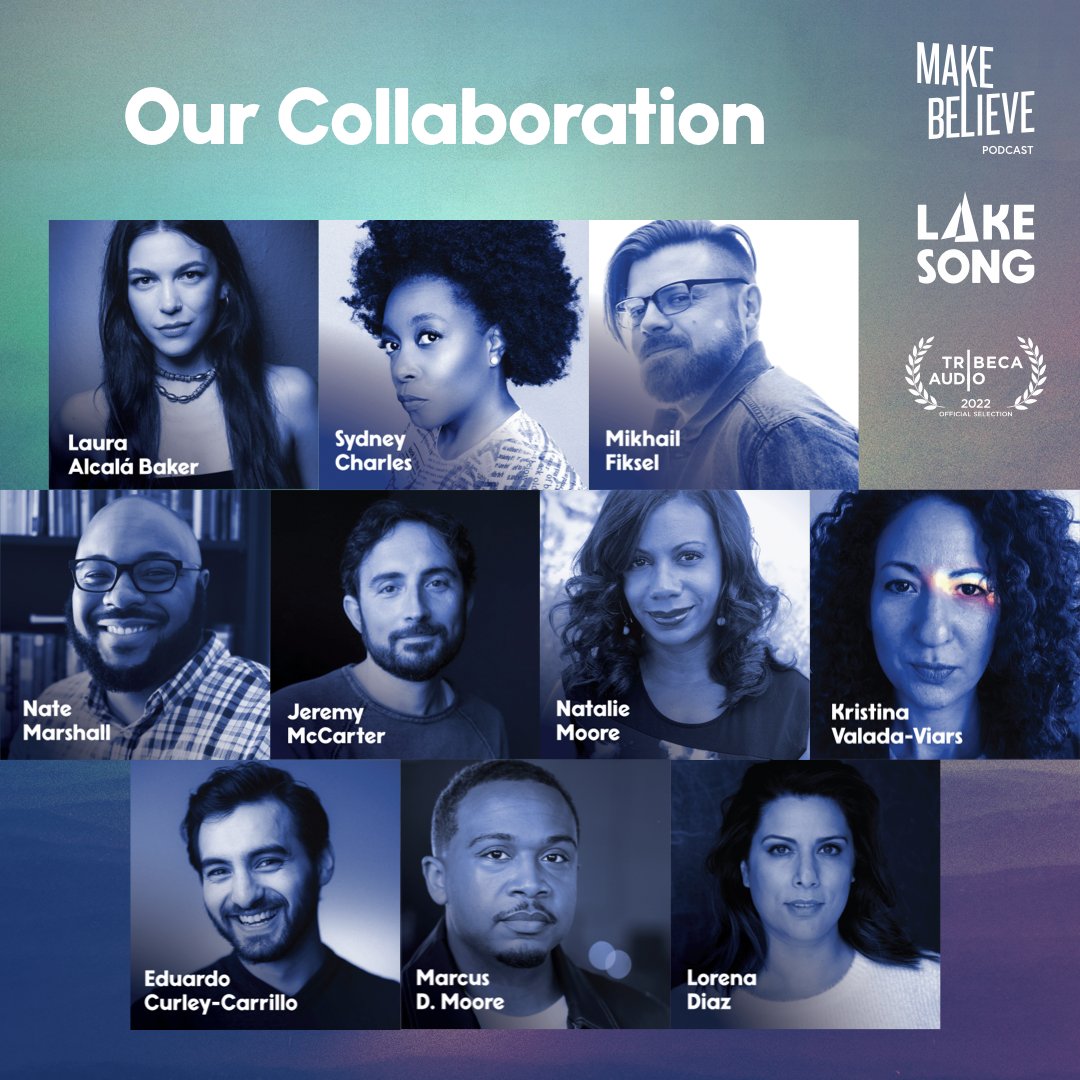 #lakesong is the collective brainchild of an amazing group of storytelling artists from many different backgrounds--a shared dream of our future. 

Find out what each of them brought to the collaboration at makebelieve.fm/lake-song-coll…