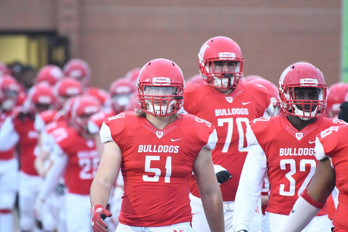 GavinWeygant's tweet photo. I am thankful to say I have received a official offer from McPherson College 🔴⚪️….Thank you  @CoachJFisc #GoBulldogs 

@RiverdaleRaider @RiverdaleFB https://t.co/ojvEAaPFTO