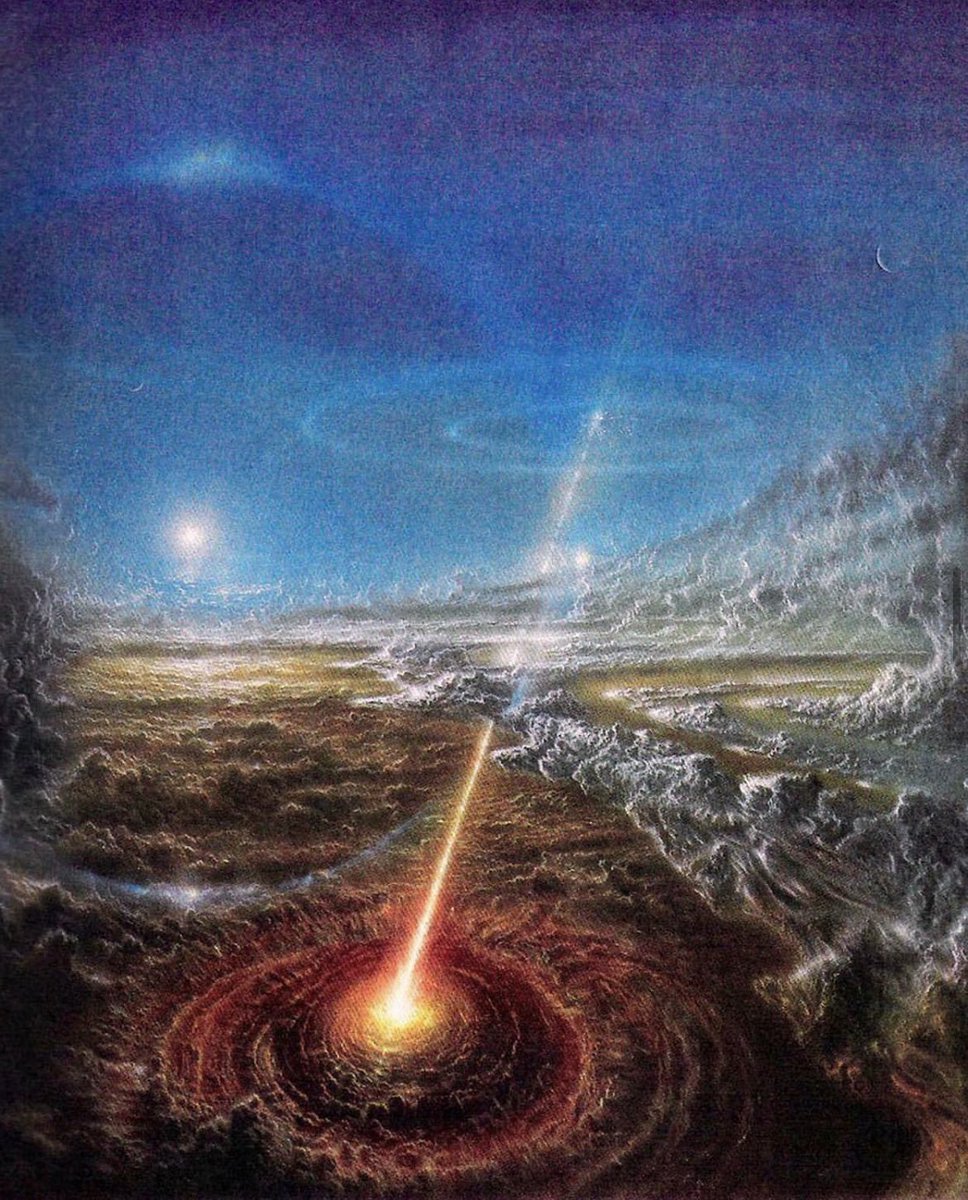 xe0_xeo's tweet image. Paintings by American illustrator Don Dixon