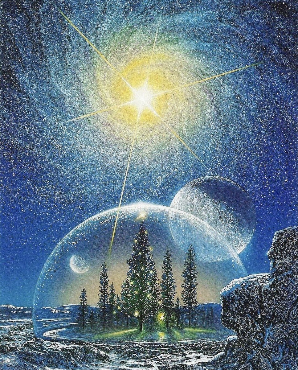 xe0_xeo's tweet image. Paintings by American illustrator Don Dixon