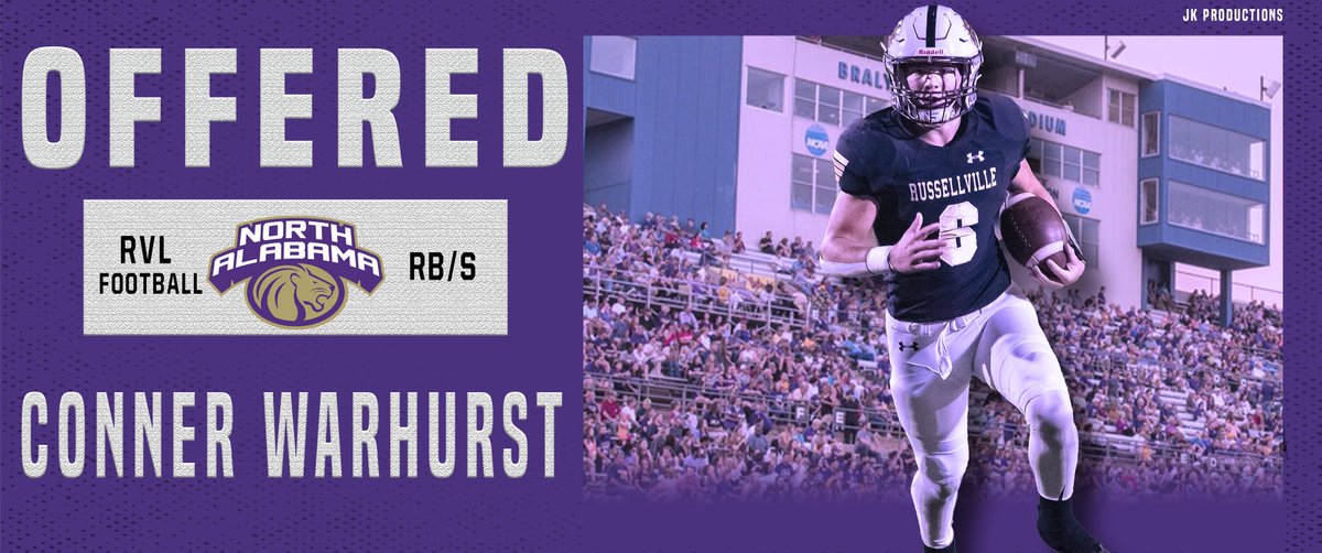 Blessed to receive my first offer from the university of North Alabama🦁<a href="/BrentDearmon/">Brent Dearmon</a> <a href="/CoachCaraboa/">Brock Caraboa</a> <a href="/Coach_Carbine/">Caleb Carbine</a>