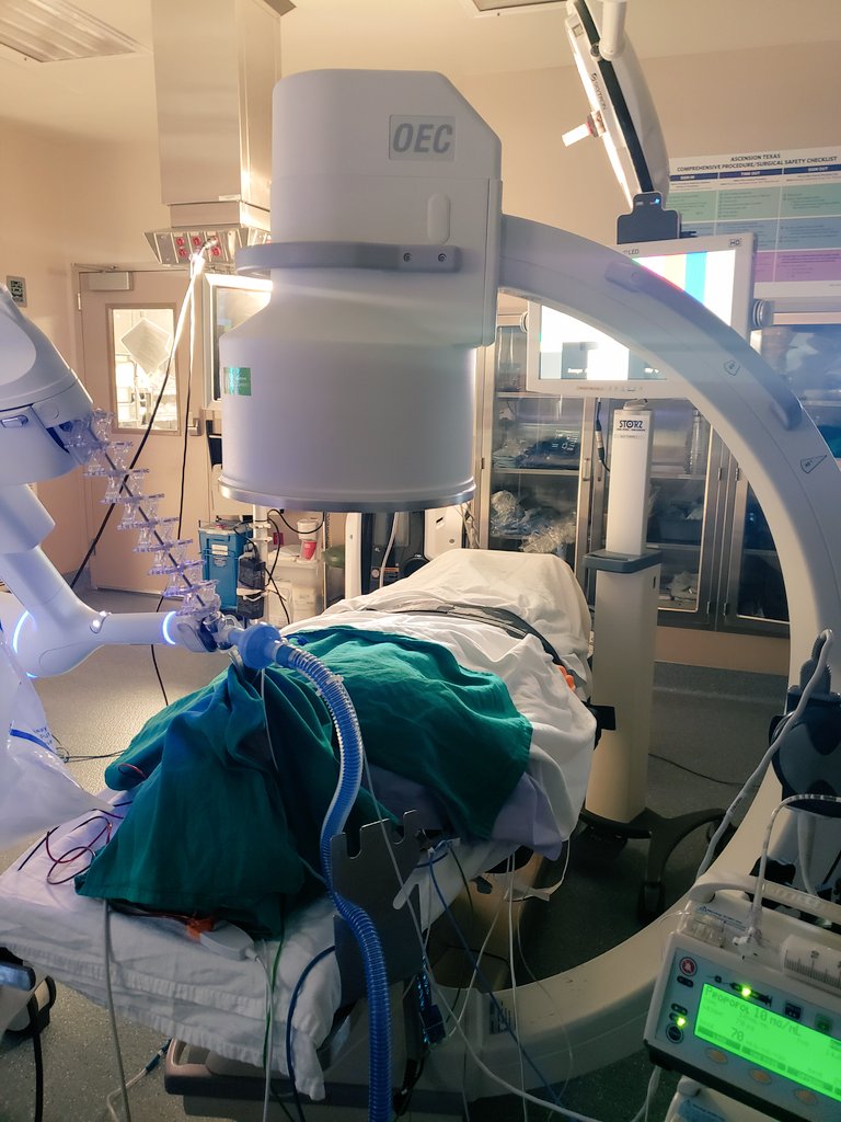 BradyOlsonMD's tweet photo. Robotic bronchs are cool https://t.co/KC0Z6Fk1Wp