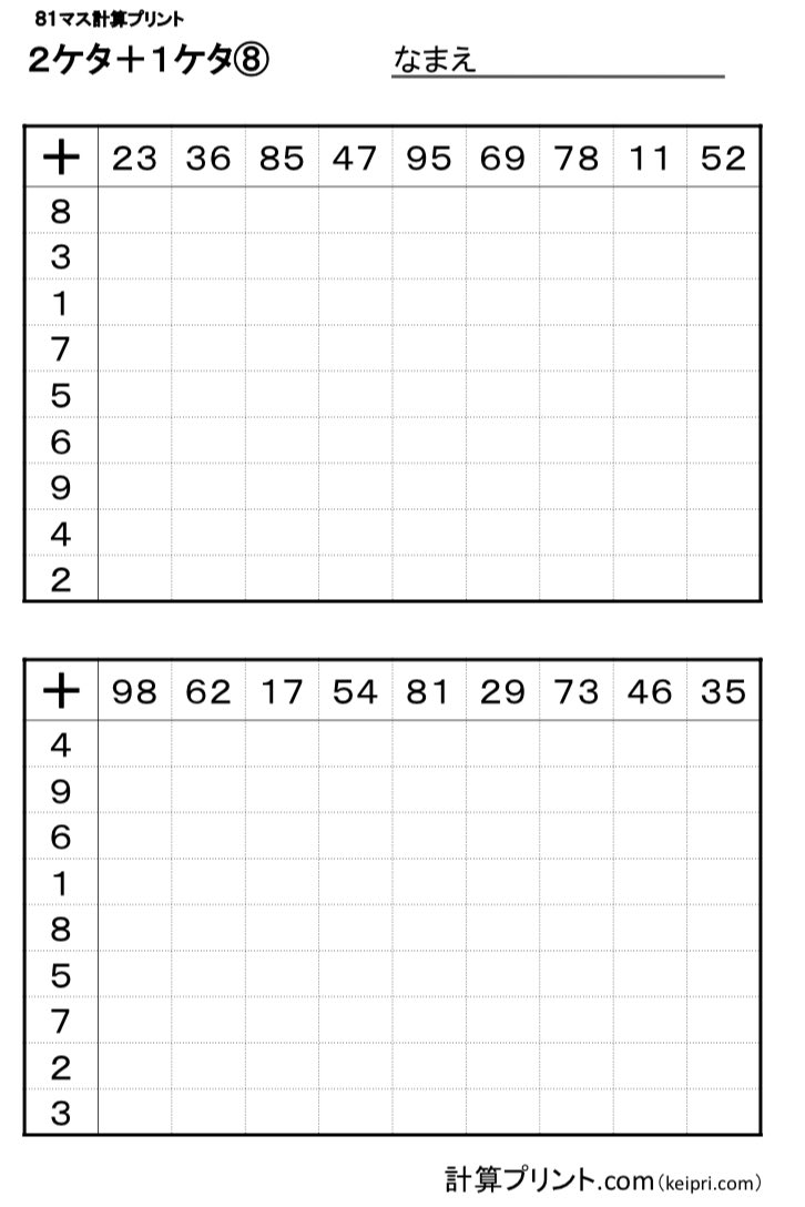 計算プリント Com Keisanprint Twitter 計算プリント Com Keisanprint Twitter