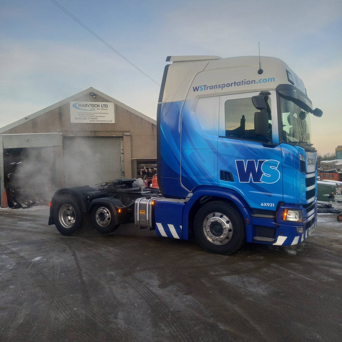 ServicesCpn's tweet photo. Harsh tipper only wetkit fitted to this Scania for WS TRANSPORTATION. https://t.co/AXKYXe24W2