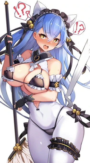 🐈「ち…違うんです!この格好にはわけがあって…!」 