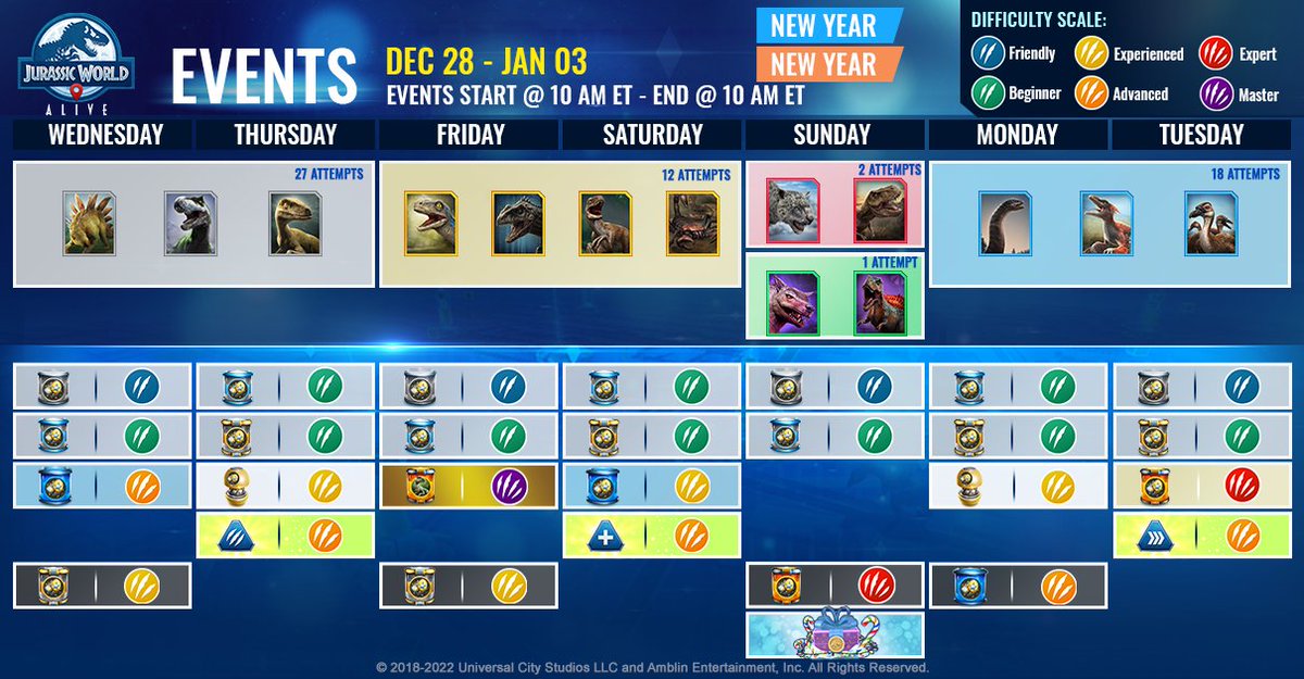 Jurassic World Alive tweet media