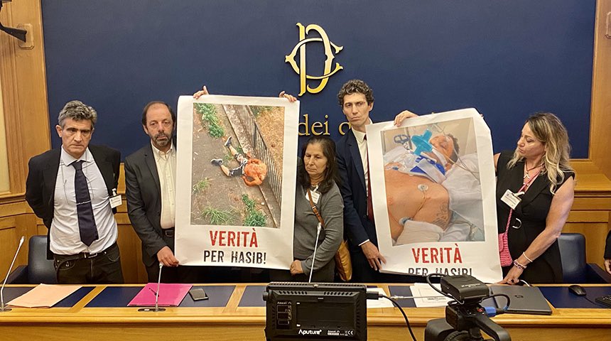 patriziasen's tweet photo. La famiglia chiedeva #veritá per #Hasib oggi arresto di un poliziotto per “tortura” e 4 avvisi di garanzia ad altri poliziotti per falso ideologico e depistaggio. https://t.co/MKWKsdY8b0
