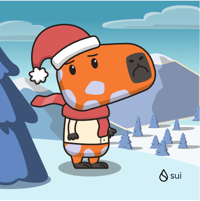 Junnnis's tweet photo. yongyongi - my capy name is yongyongi.
It was the name of my first pet, and it has a very similar expression to this copy. I miss you.. Merry Christmas
@SuiNetwork @SuiInsights
 
#CapyHolidays https://t.co/8M9PX6oXOX