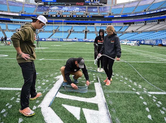 Samuel Heaton (@sam_heaton3) on Twitter photo Working along side of the Carolina Panthers grounds crew was an amazing experience and something I will never forget. Thank you <a href="/TifDan14/">Danny Losito, CSFM</a> and the rest of the crew for inviting the <a href="/TurfgrassTiger/">Brentsville Turf Toro Grounds Academy</a> and I over to Bank Of America Stadium. <a href="/BoAStadium_/">BofA Stadium</a> @panthersgroundscrew Working along side of the Carolina Panthers grounds crew was an amazing experience and something I will never forget. Thank you <a href="/TifDan14/">Danny Losito, CSFM</a> and the rest of the crew for inviting the <a href="/TurfgrassTiger/">Brentsville Turf Toro Grounds Academy</a> and I over to Bank Of America Stadium. <a href="/BoAStadium_/">BofA Stadium</a> @panthersgroundscrew
