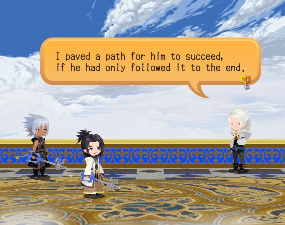 "I paved a path for him to succeed, if he had only followed it to the end."

#KingdomHearts #KHDR #Baldr