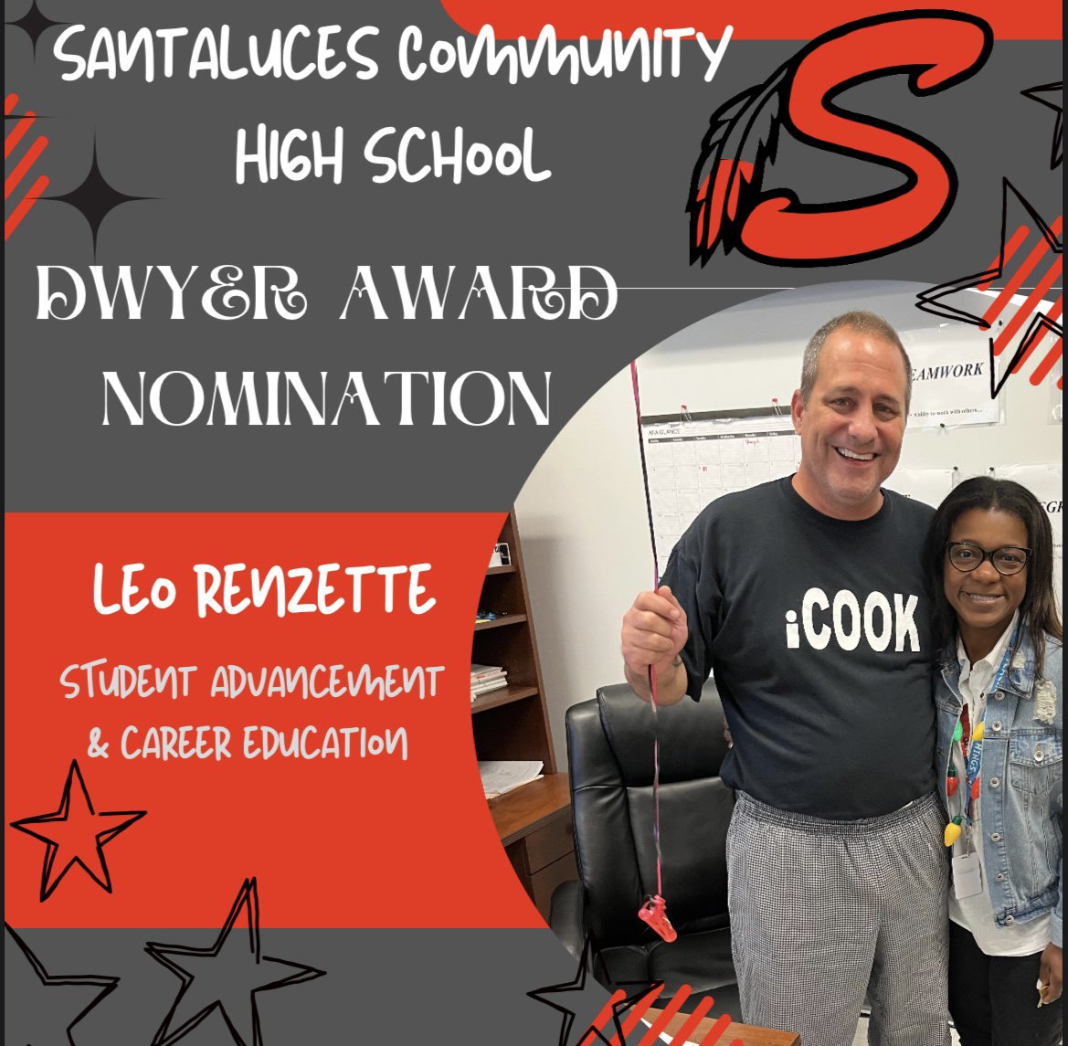 We are thrilled to announce our Dwyer Nominees for SY23! Congrats to Ms. Varon (Support Programs) and Mr. Renzette (Student Advancement &amp; Career Education). We are so proud of you! <a href="/Prin_Robinson/">Tameka Robinson</a> @SommerPBCSD <a href="/southPbcsd/">SouthRegionPBCSD</a>