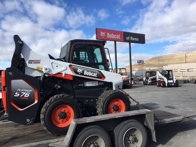 bobcat_inc's tweet photo. Our Reno location is getting ready to deliver another platinum machine today to a customer. What a great sight to see 😍 😄 https://t.co/LcvJwvNIcU