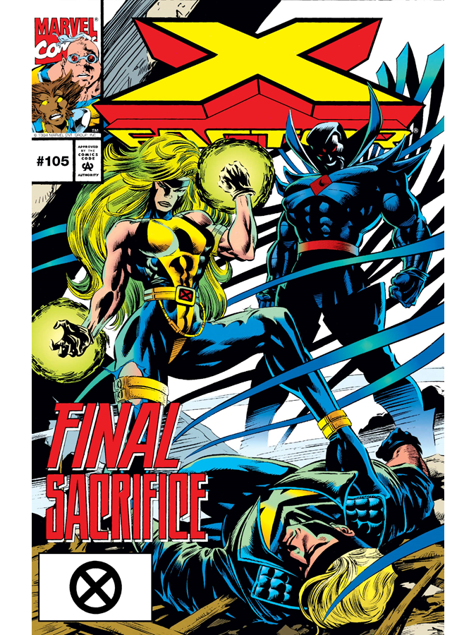 Classic X Men On Twitter X Factor 105 Cover Dated August 1994 classic-x-men-on-twitter-x-factor-105-cover-dated-august-1994